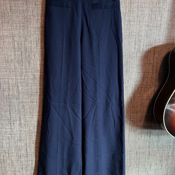 SANDRO BLUE TROUSERS SIZE 38